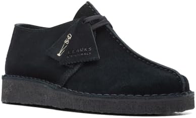 Amazon.com | Clarks Wallabee 2 Black Suede 6.5 B (M) | Oxfords